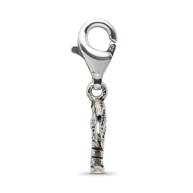 Sterling Silver Reflections Palm Tree Click-On For Bead