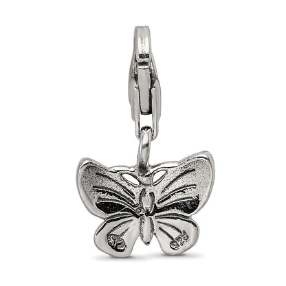 Sterling Silver Reflections Butterfly Click-On For Bead
