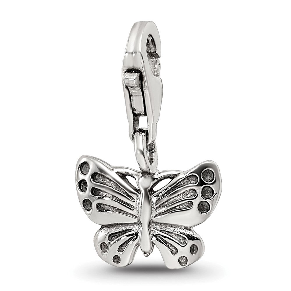 Sterling Silver Reflections Butterfly Click-On For Bead
