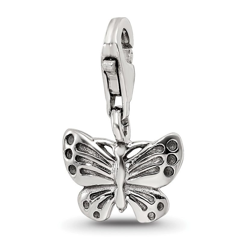 Sterling Silver Reflections Butterfly Click-On For Bead