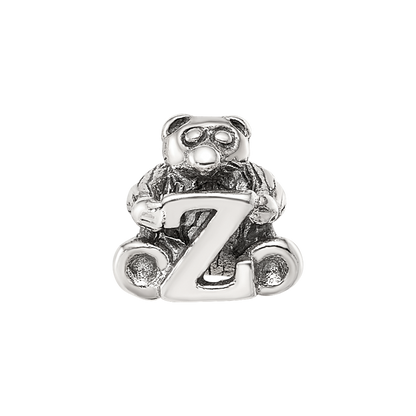 Sterling Silver Reflections Kids Letter Z Bead