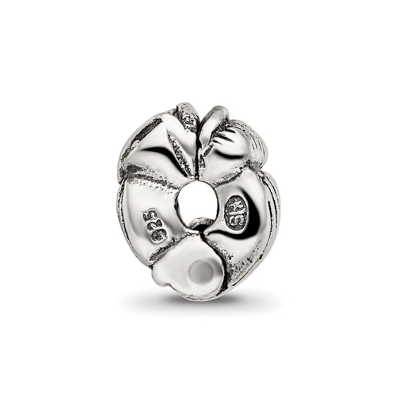 Sterling Silver Reflections Kids Owl Clip Bead