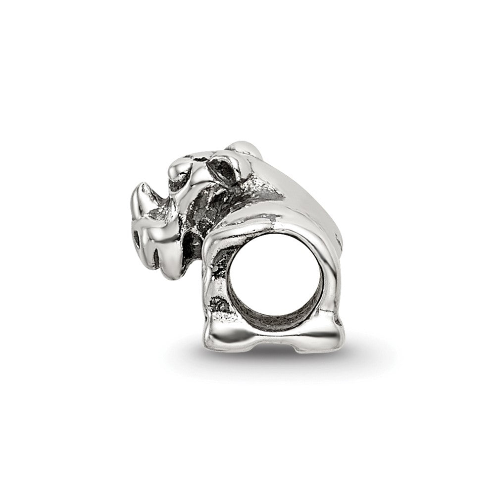 Sterling Silver Reflections Kids Rhino Bead