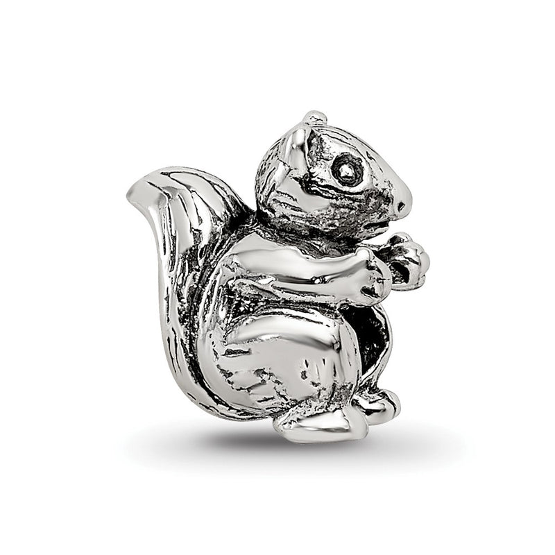 Sterling Silver Reflections Kids Squirrel Bead