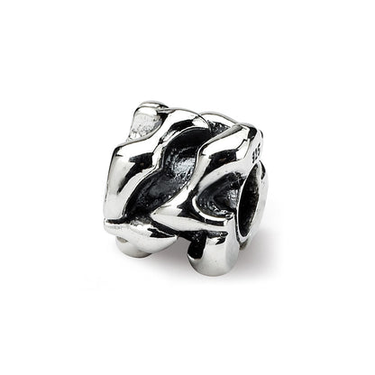 Sterling Silver Reflections Kids High Heels Bead