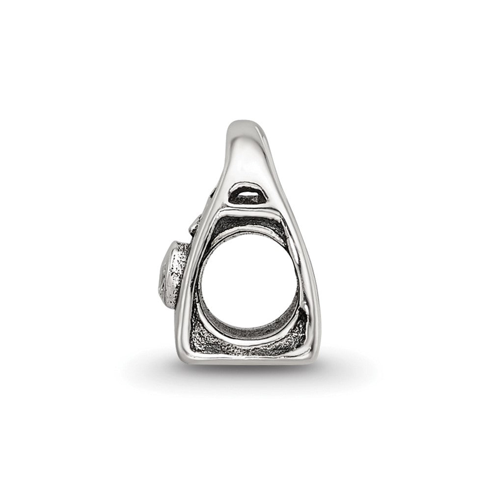 Sterling Silver Reflections Kids Cz Handbag Bead