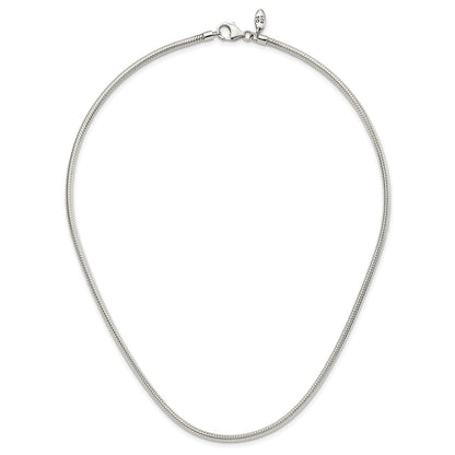 Sterling Silver Reflections Lobster Clasp Bead Chain Necklace