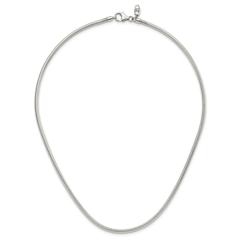 Sterling Silver Reflections Lobster Clasp Bead Chain Necklace