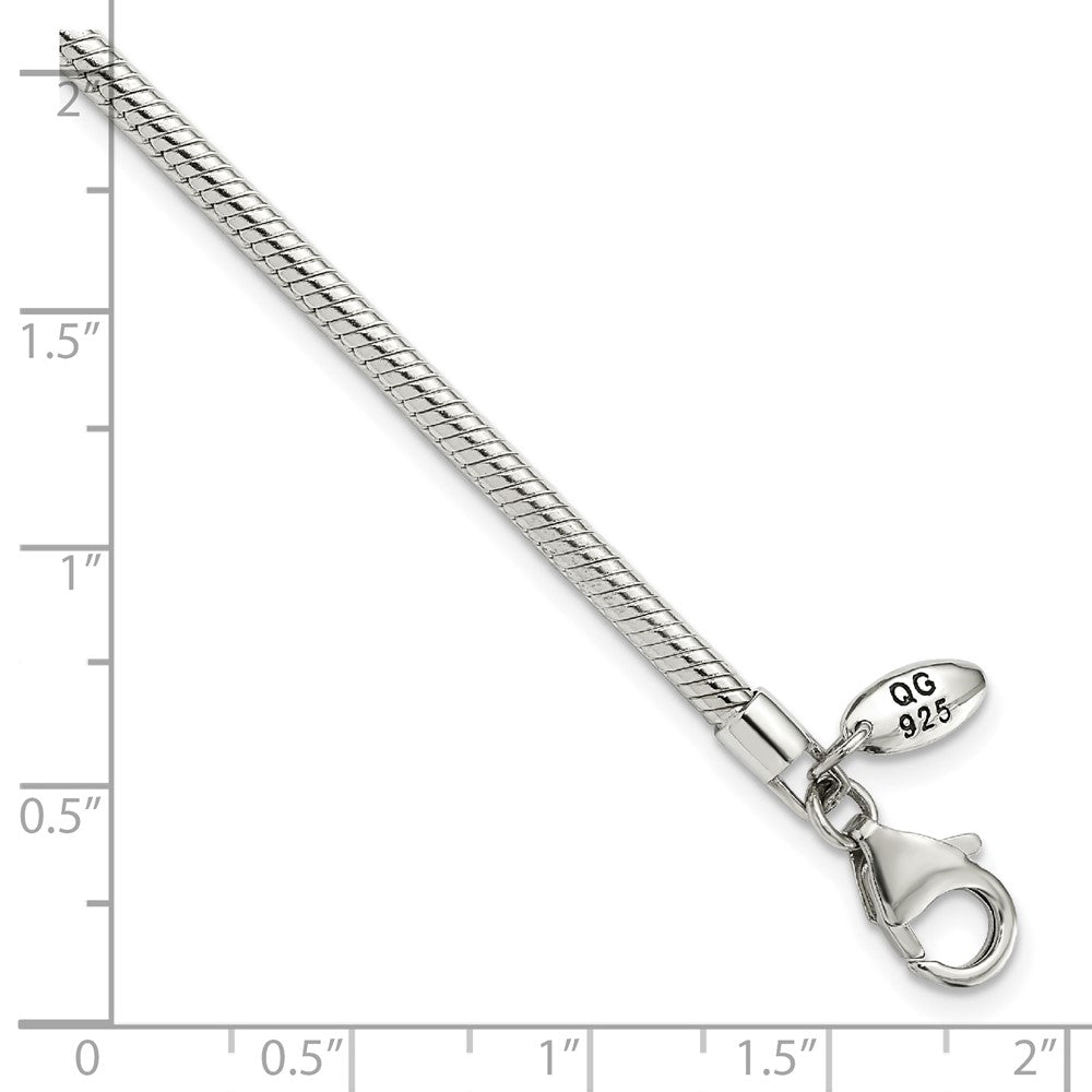 Sterling Silver Reflections Lobster Clasp Bead Chain Necklace