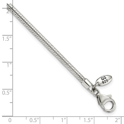 Sterling Silver Reflections Lobster Clasp Bead Chain Necklace