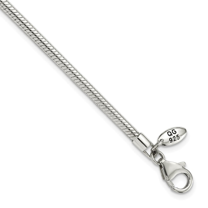 Sterling Silver Reflections Lobster Clasp Bead Chain Necklace