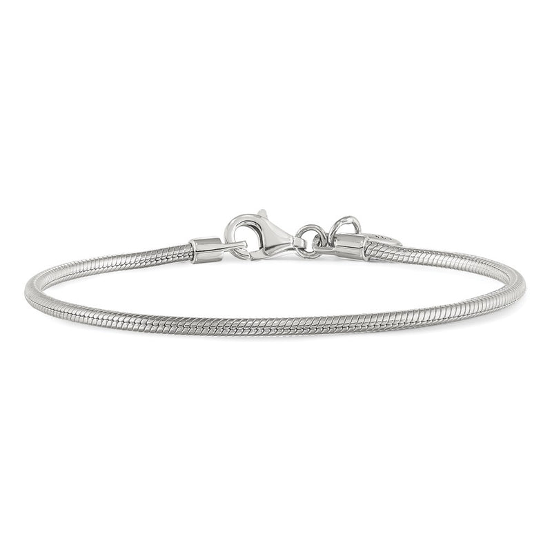 5 Inch Kids Collection Sterling Silver Bracelet For Reflection Beads