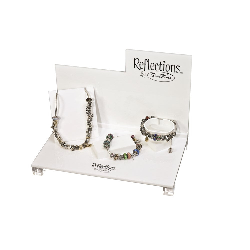 Non Metal Reflections Kids Acrylic Jewelry Display