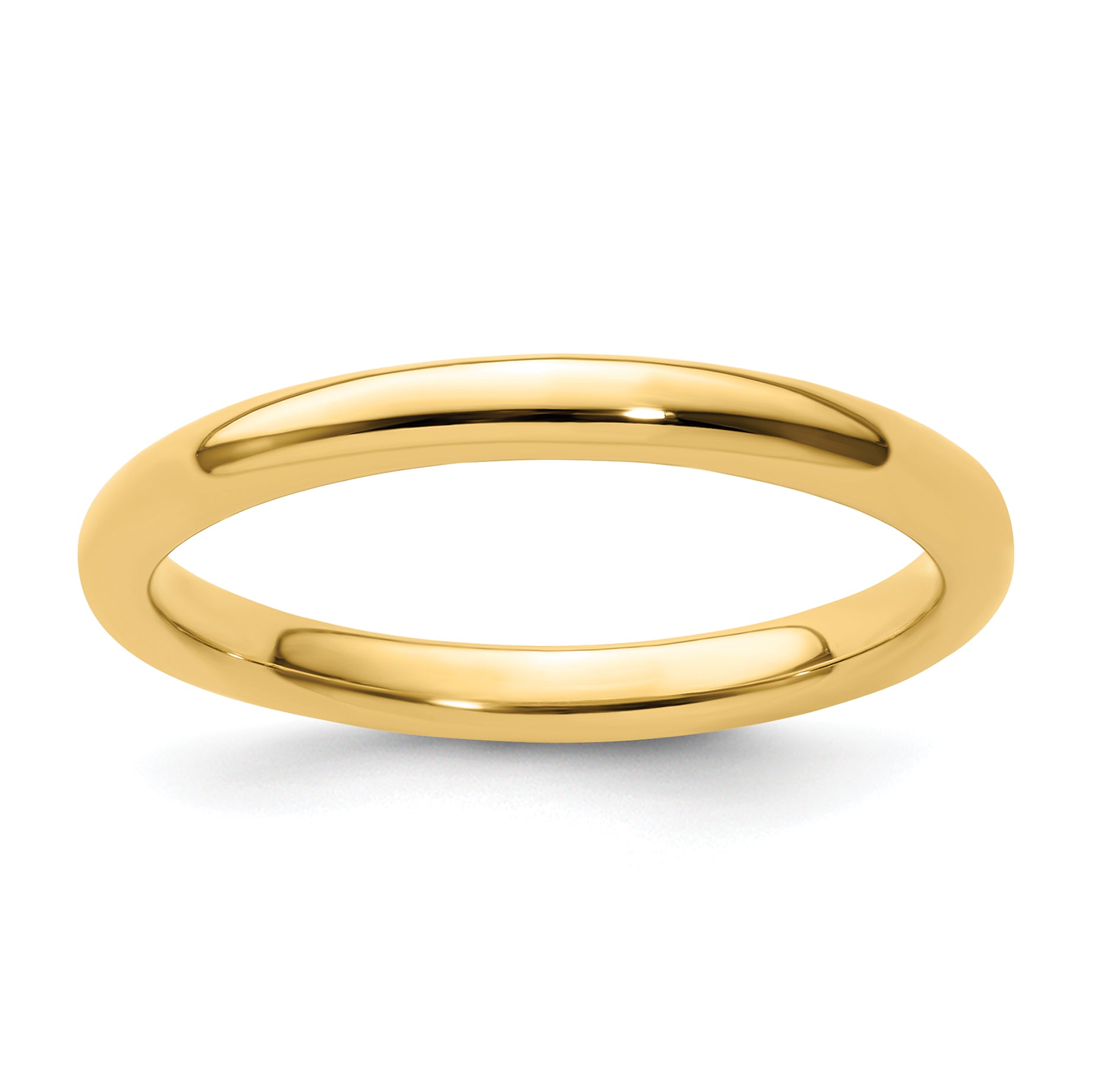 Sterling Silver Stackable Expressions Gold Plated Polished Ring