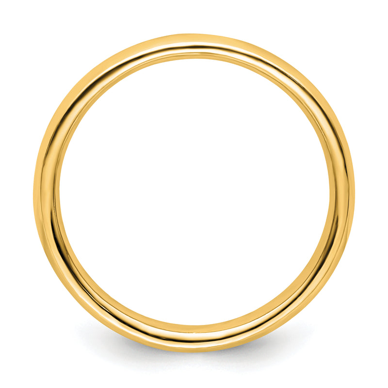 Sterling Silver Stackable Expressions Gold Plated Polished Ring