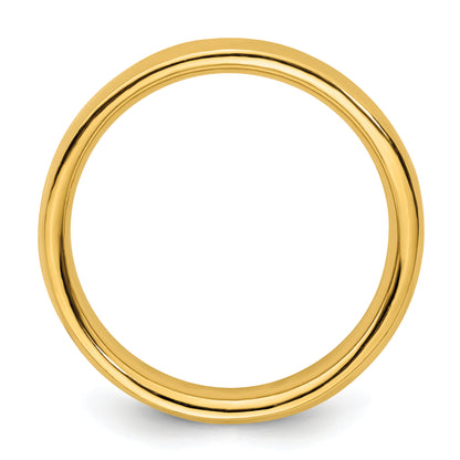 Sterling Silver Stackable Expressions Gold Plated Polished Ring