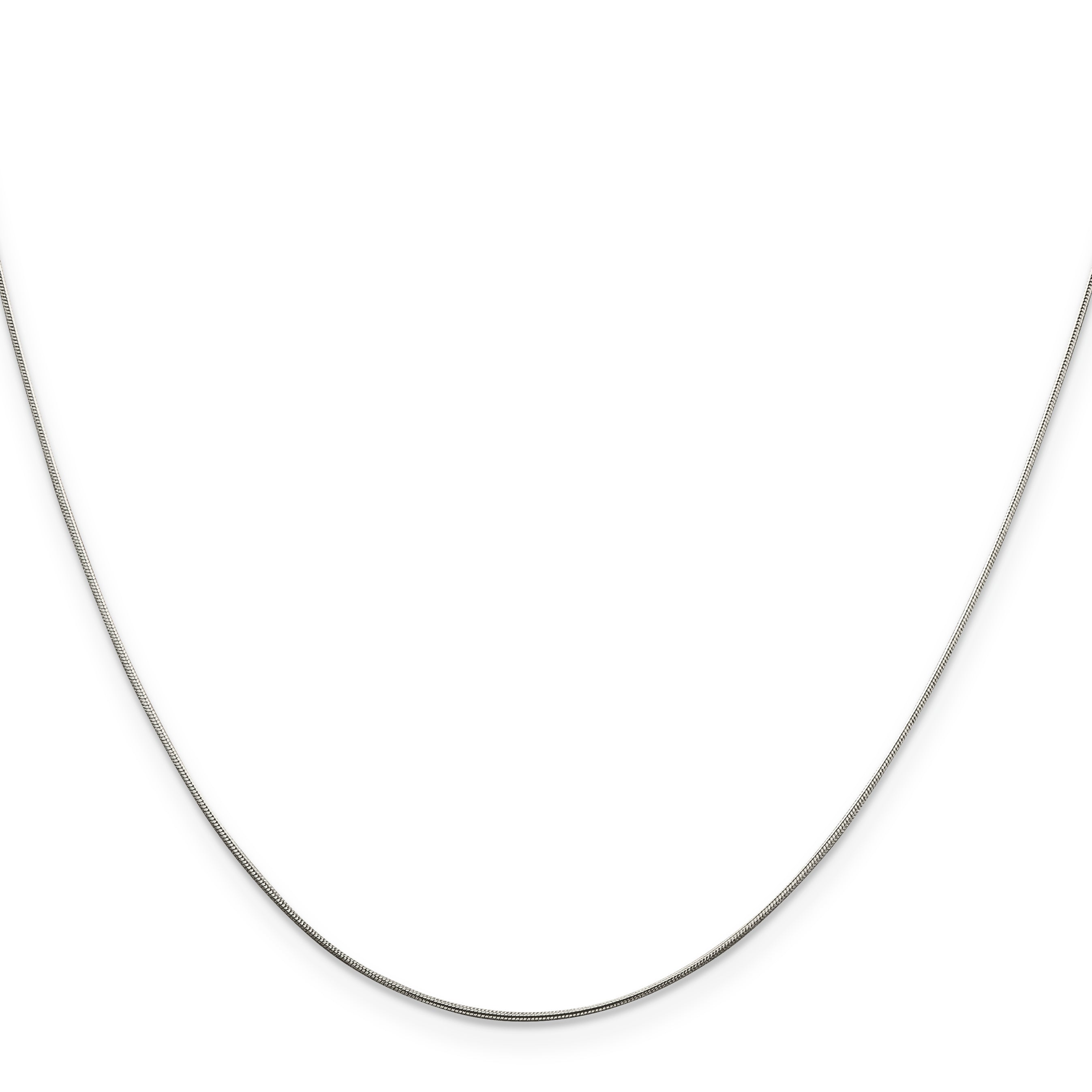 14 Inch Sterling Silver .7mm Snake Chain