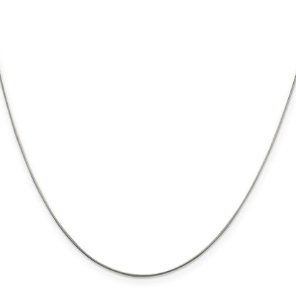 14 Inch Sterling Silver .7mm Snake Chain