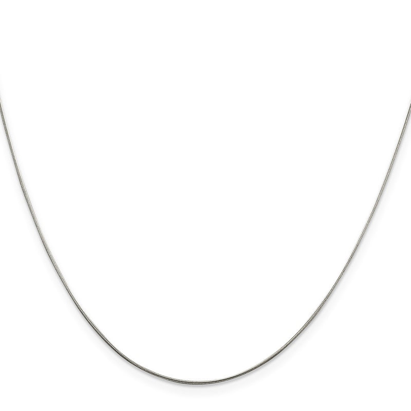 14 Inch Sterling Silver .7mm Snake Chain Necklace