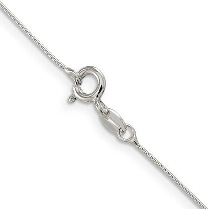 14 Inch Sterling Silver .7mm Snake Chain