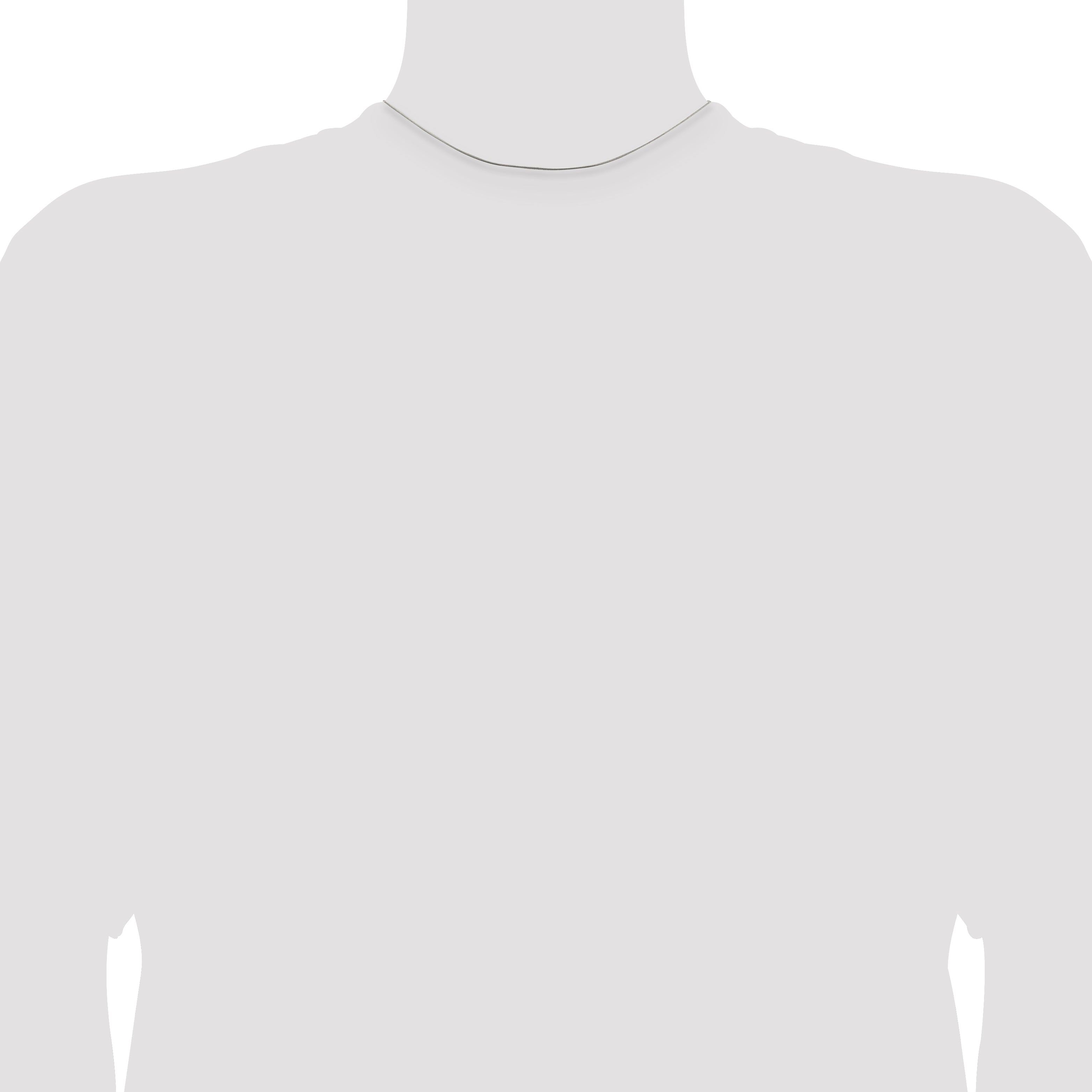 14 Inch Sterling Silver .7mm Snake Chain