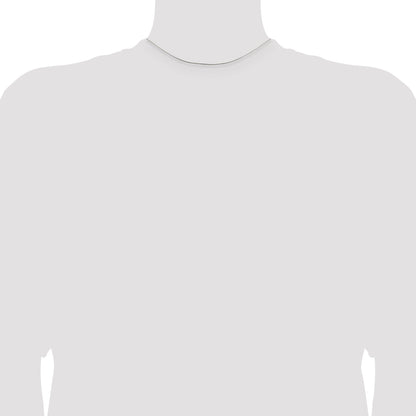14 Inch Sterling Silver .7mm Snake Chain