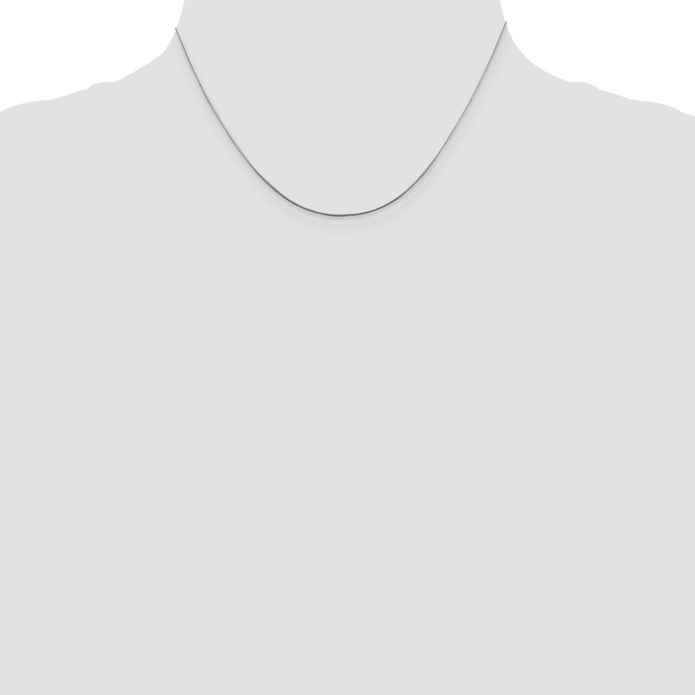 16 Inch Sterling Silver .7mm Snake Chain Necklace