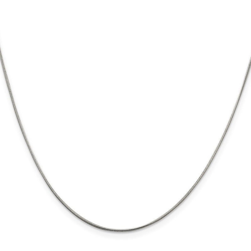 26 Inch Sterling Silver .8mm Snake Chain Necklace