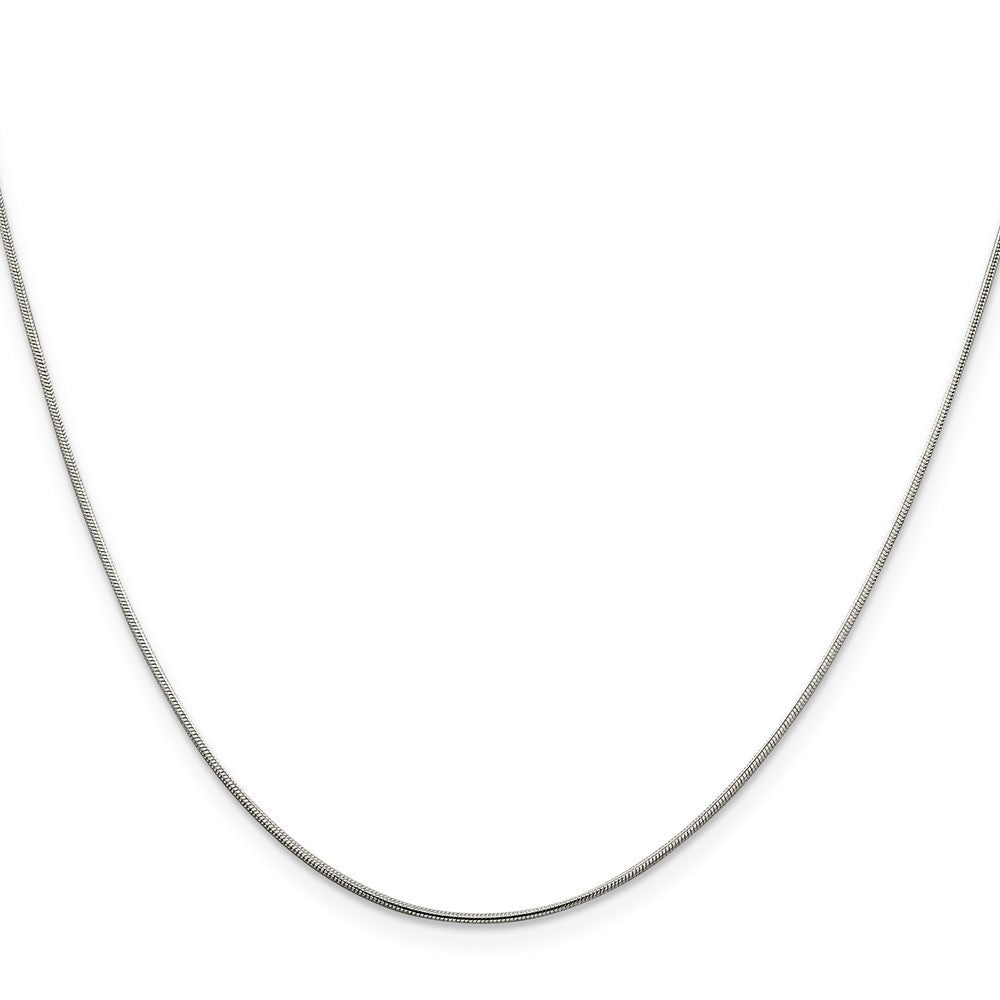 20 Inch Sterling Silver .8mm Snake Chain Necklace