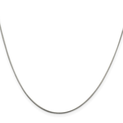 20 Inch Sterling Silver .8mm Snake Chain Necklace