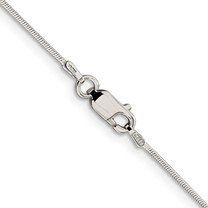 20 Inch Sterling Silver .8mm Snake Chain Necklace