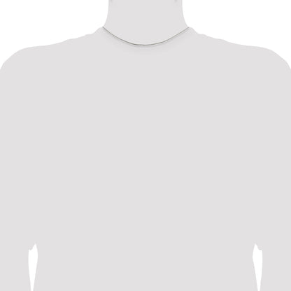 14 Inch Sterling Silver .8mm Snake Chain
