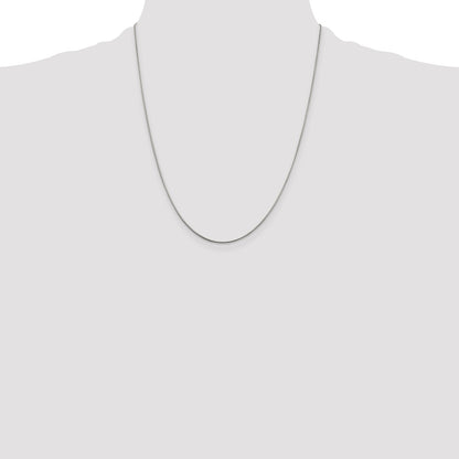 22 Inch Sterling Silver .8mm Snake Chain Necklace