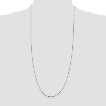 30 Inch Sterling Silver .8mm Snake Chain Necklace