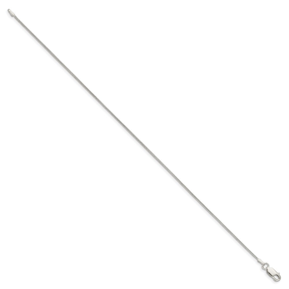 7 Inch Sterling Silver .8mm Snake Chain Bracelet