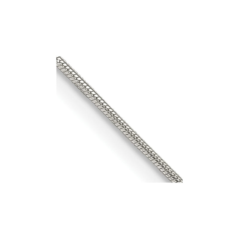 30 Inch Sterling Silver .8mm Snake Chain Necklace