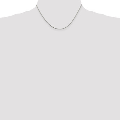 16 Inch Sterling Silver 1mm Snake Chain Necklace