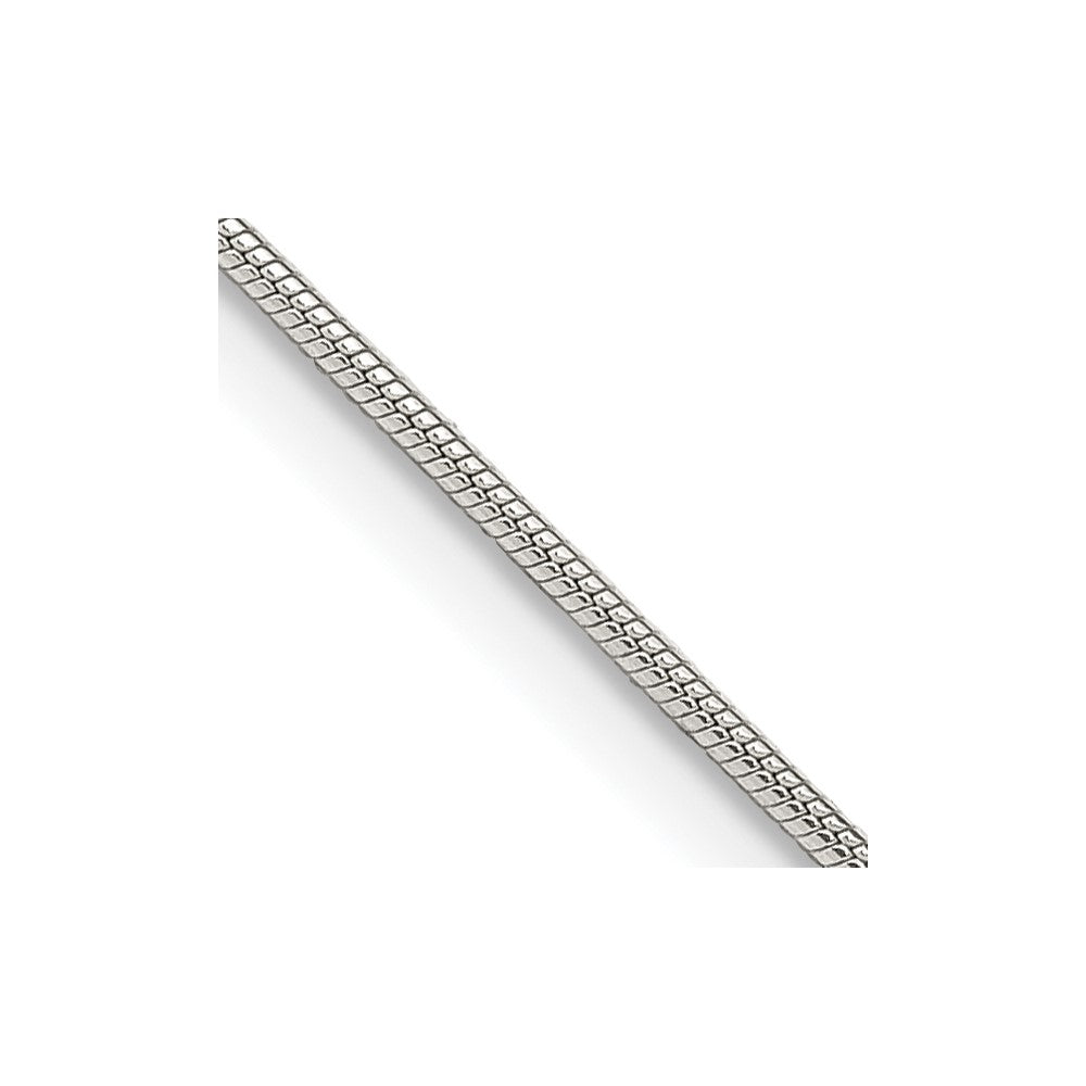 16 Inch Sterling Silver 1mm Snake Chain Necklace