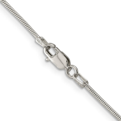 22 Inch Sterling Silver 1.2mm Snake Chain