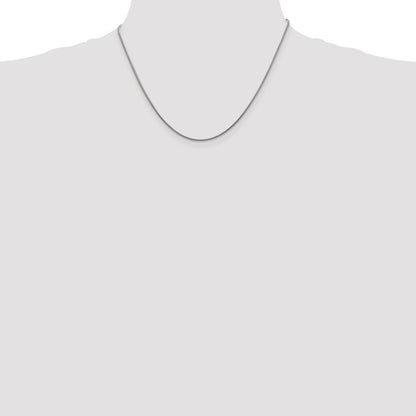 18 Inch Sterling Silver 1.2mm Snake Chain Necklace