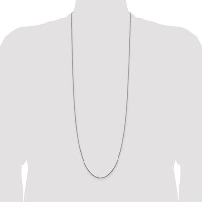 36 Inch Sterling Silver 1.2mm Snake Chain Necklace