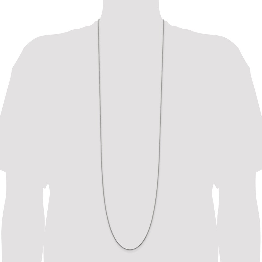 42 Inch Sterling Silver 1.2mm Snake Chain Necklace