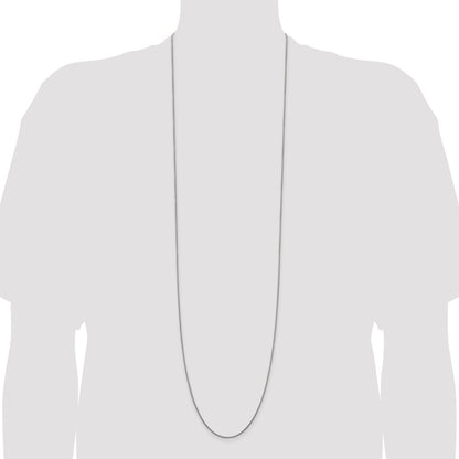42 Inch Sterling Silver 1.2mm Snake Chain Necklace