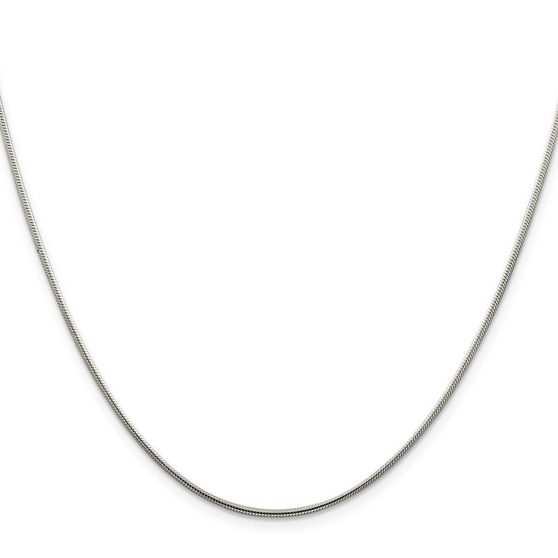 Sterling Silver 1.25mm Snake Chain Necklace