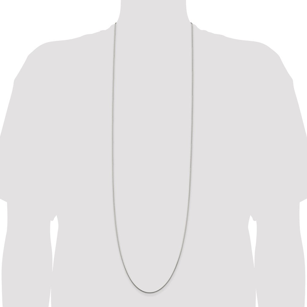 Sterling Silver 1.25mm Snake Chain Necklace