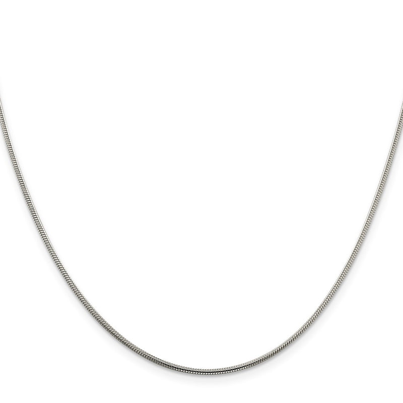 Sterling Silver 1.5mm Snake Chain Necklace