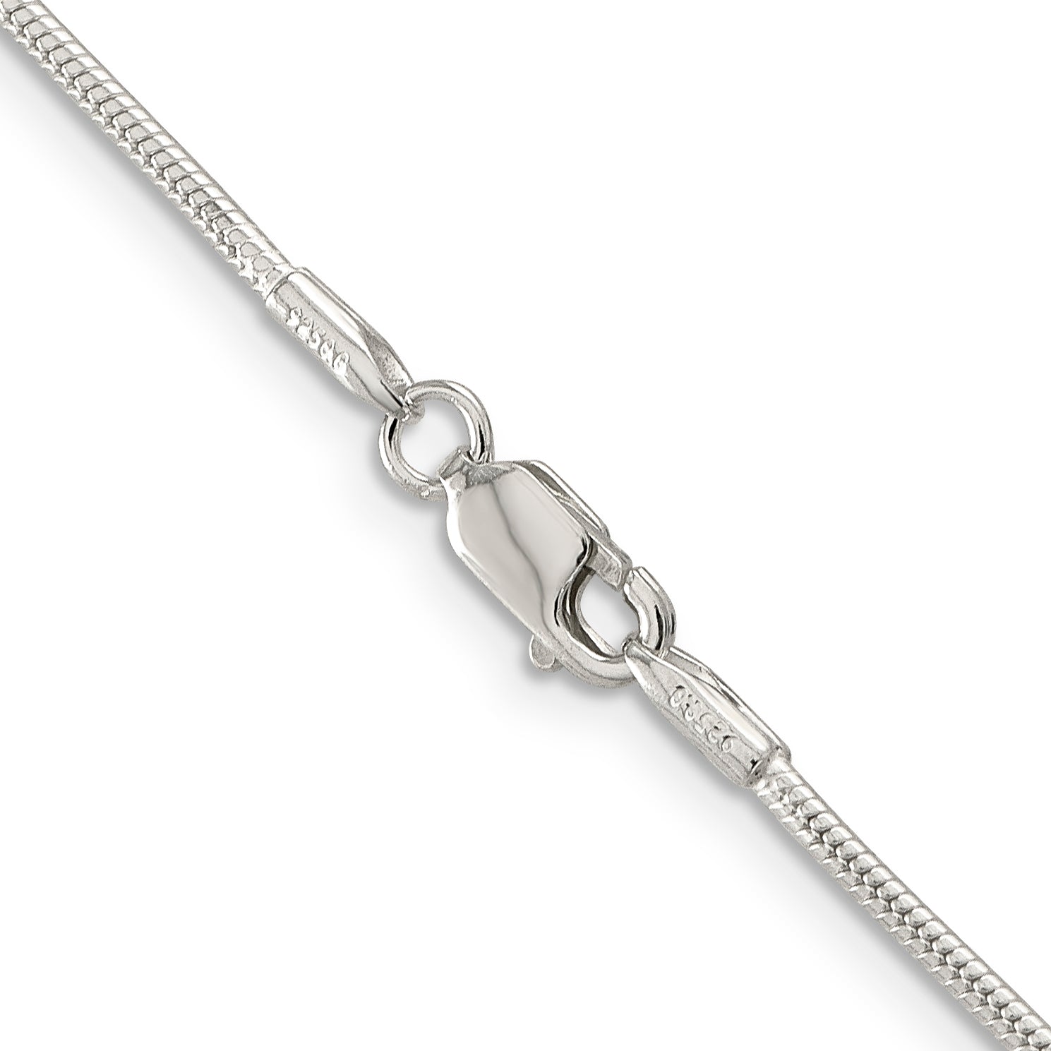 30 Inch Sterling Silver 1.5mm Snake Chain