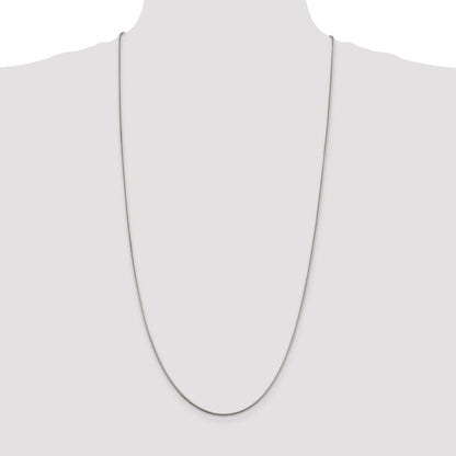 30 Inch Sterling Silver 1.5mm Snake Chain
