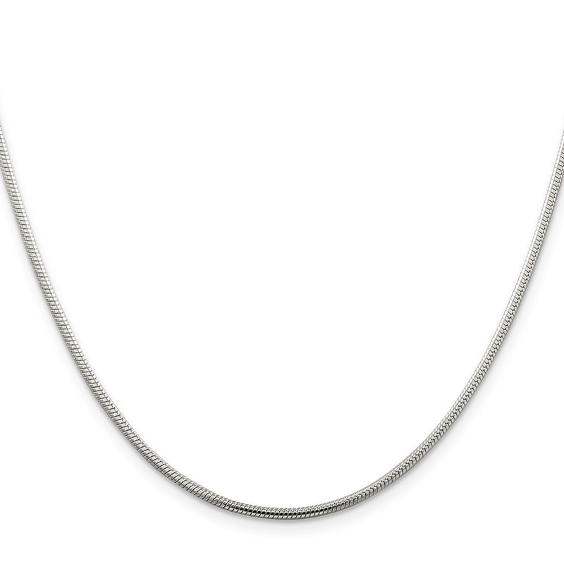 30 Inch Sterling Silver 1.75mm Snake Chain Necklace