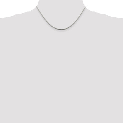 16 Inch Sterling Silver 1.75mm Snake Chain Necklace